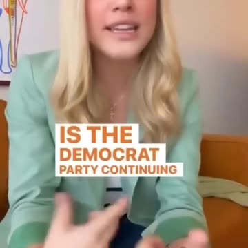 Girl asks if Democrats want this?