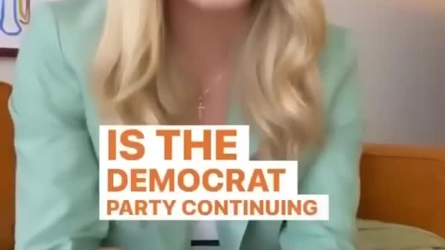 Girl asks if Democrats want this?