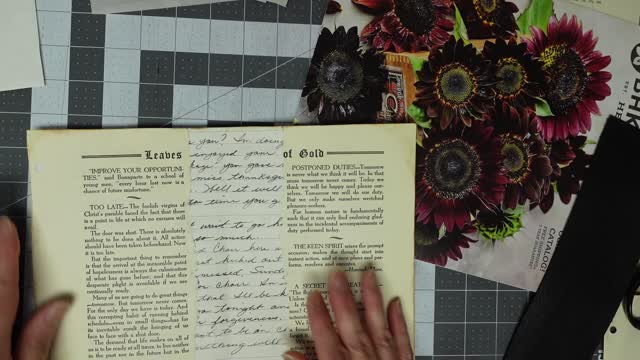 Junk Journal Page Process