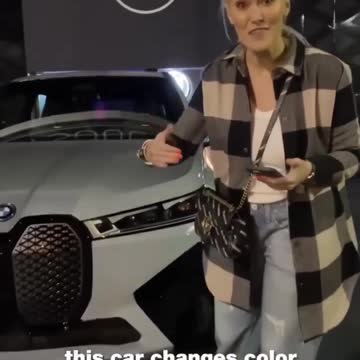 BMW has finalized their color-changing car IX Flow. Now you can change the color