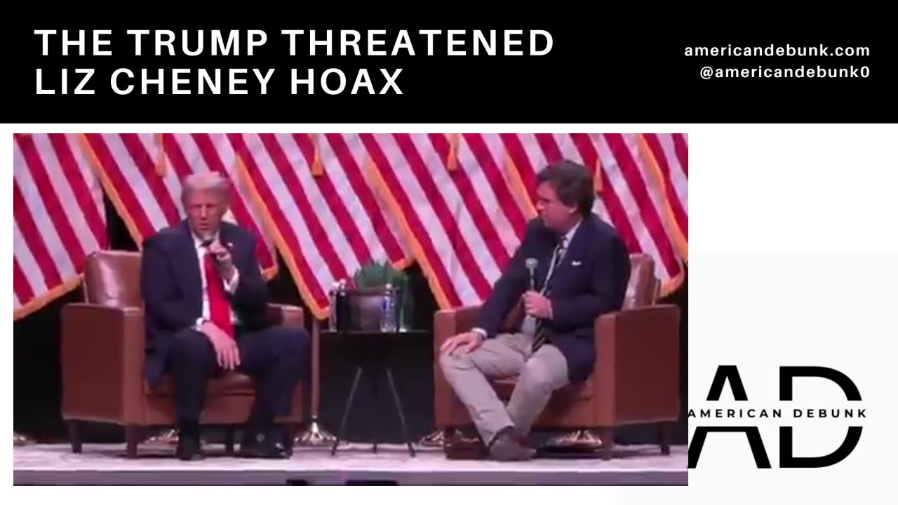 The Trump Threatened Liz Cheney Hoax