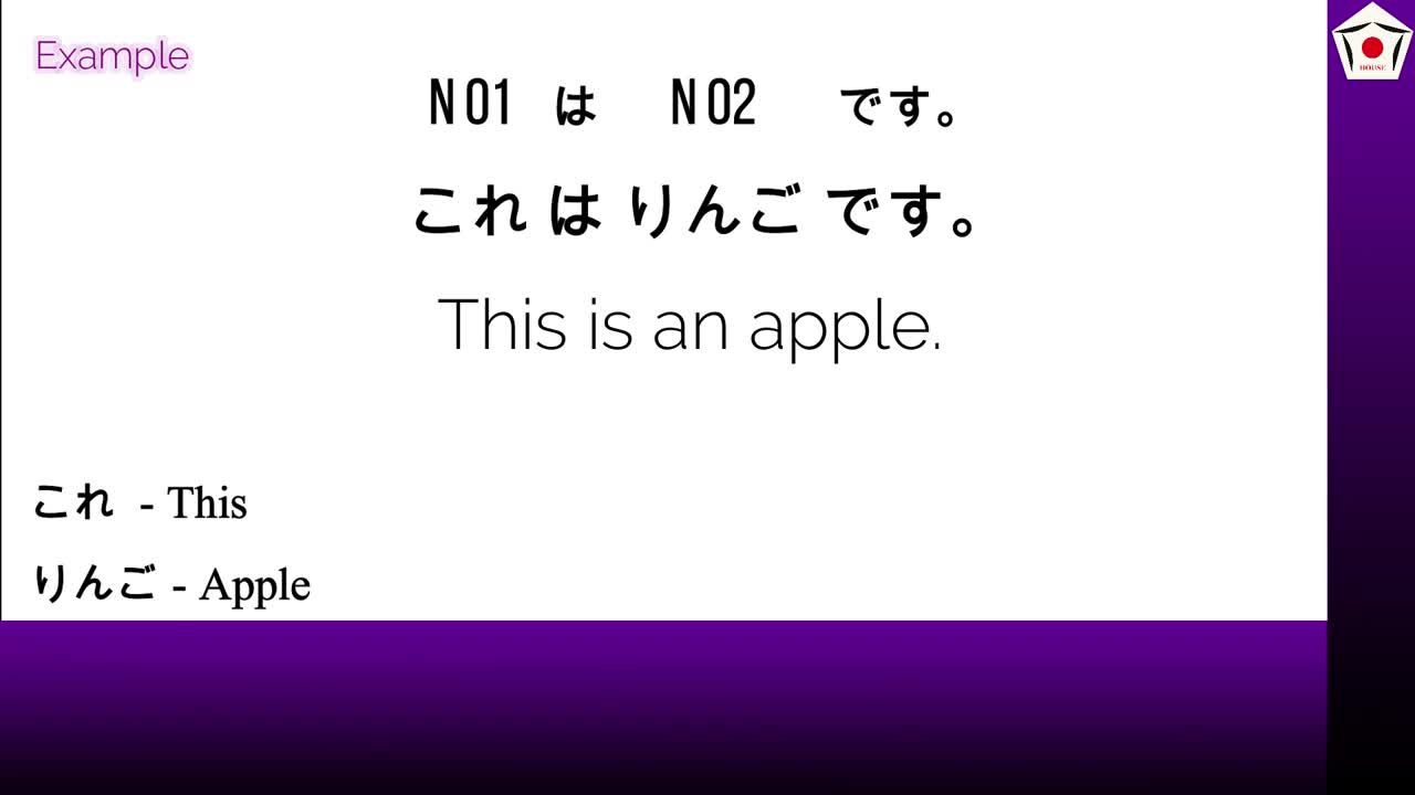 Grammar Lesson 01 | Japanese JLPT N5/NAT 5 Beginner