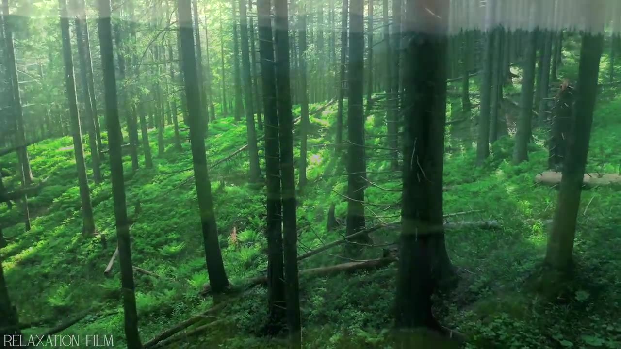 Forest 4K • Nature Relaxation Film • Peaceful Relaxing Music • 4k Video UltraHD