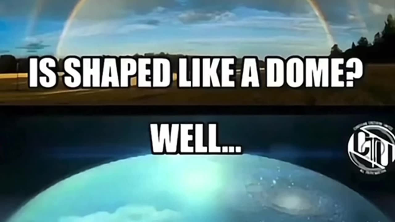 Is there a FIRMAMENT over EARTH? GREAT INSIGHT! 3 mins