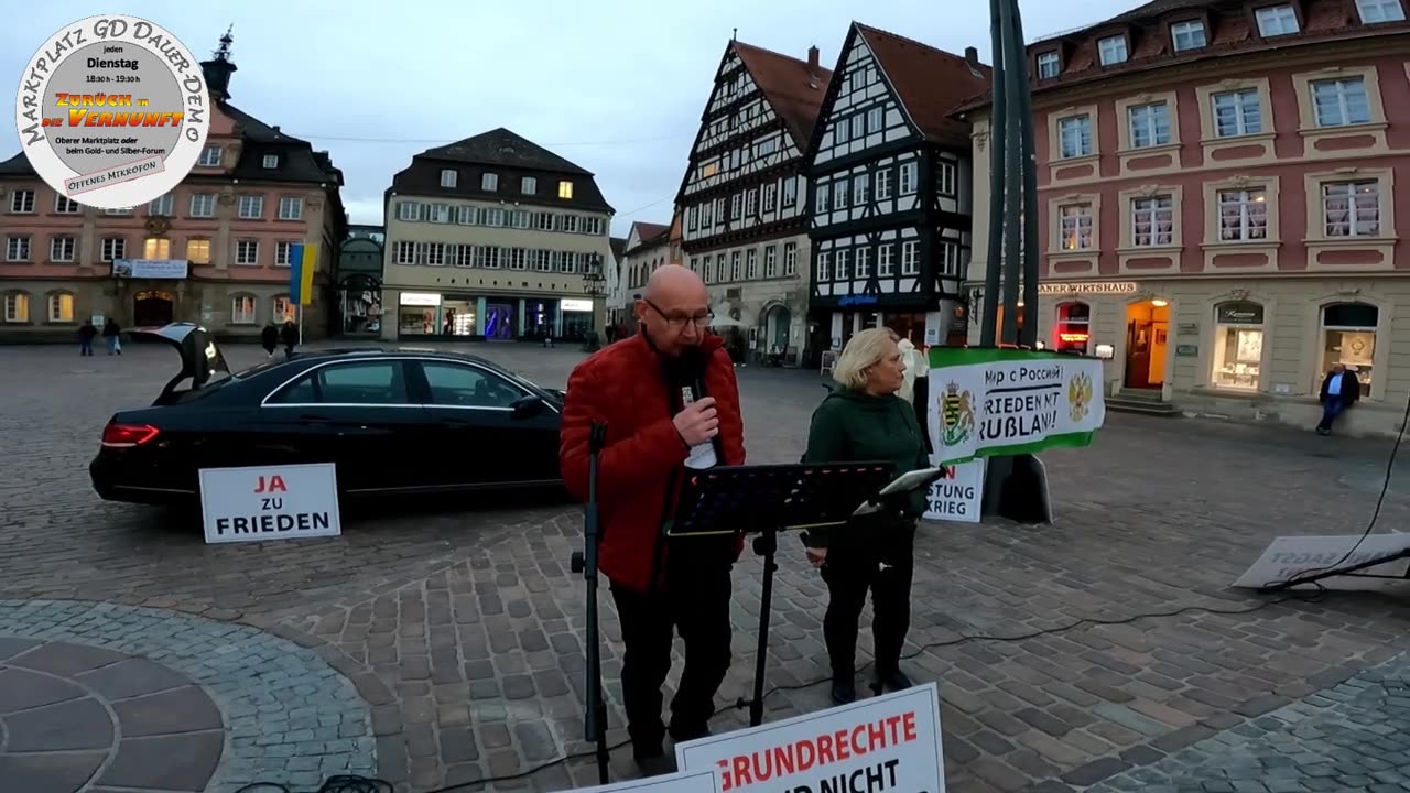 🔥 Mahnwache Nr. 173 in Schwäbisch Gmünd am 21.03.2023 🔥
