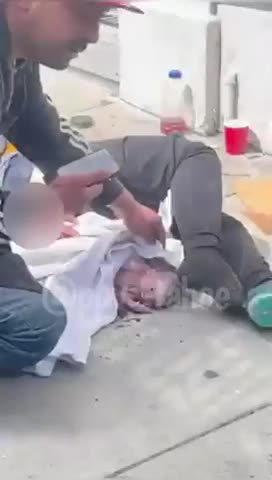 Baby Born On San Fransisco Street