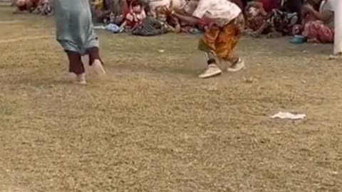 Nepali Women playing ⚽⚽⚽ on hillside!!!!💥💥💥