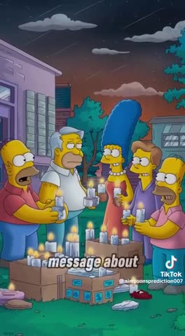 The Simpsons; a Storm is Coming.
