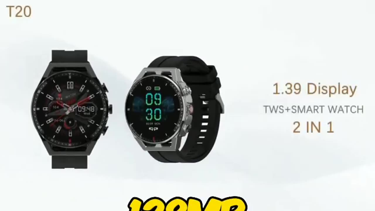 amazing 2 in 1 smart watch