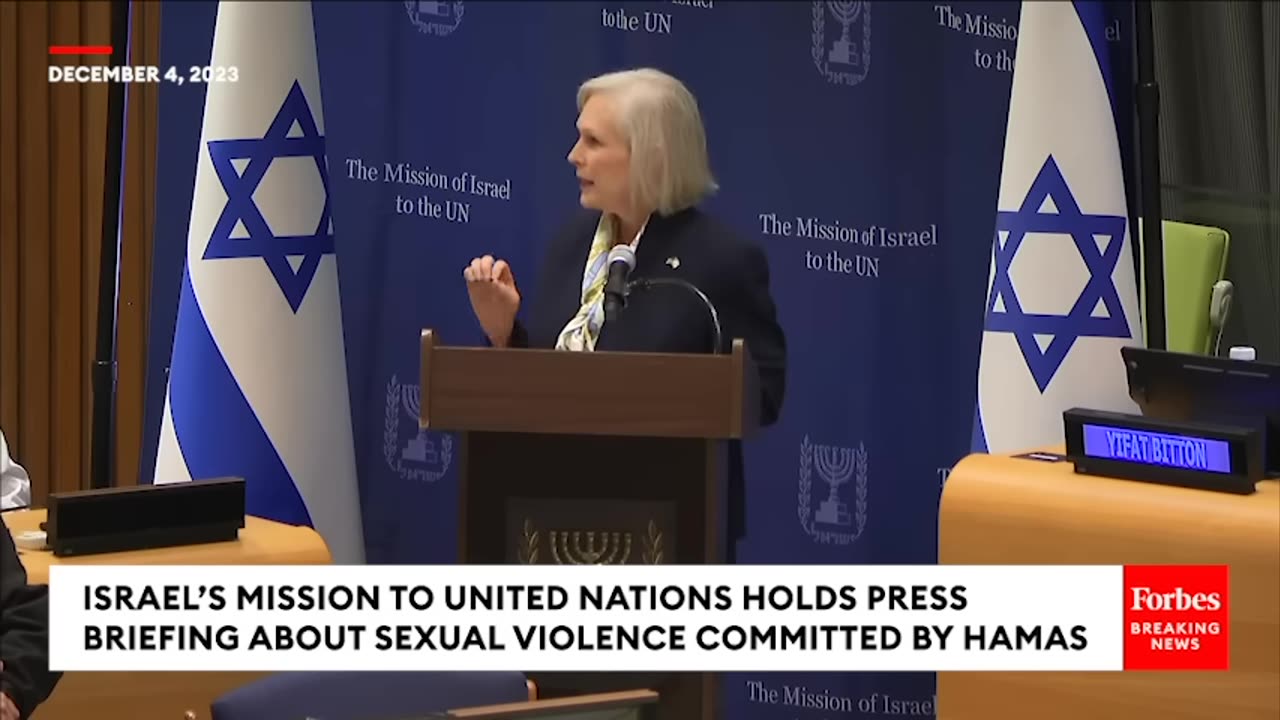 Kirsten Gillibrand Demands Attention Paid To Hamas's Vicious Sexual Violence Against Israelis