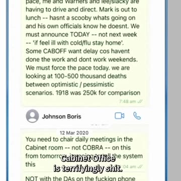Dominic Cummings’ WhatsApp conversations calling British civil servants and politicians c*nts