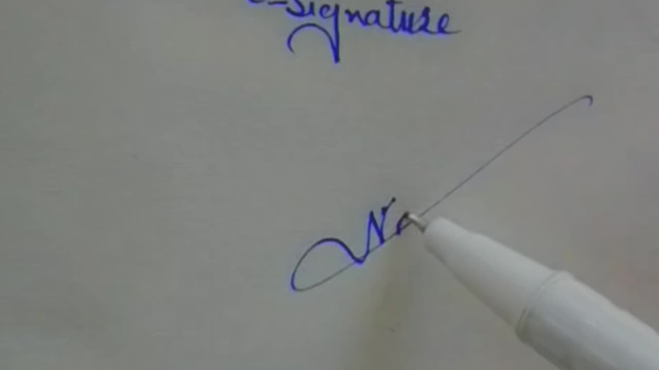 Signature video