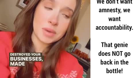 We want accountability