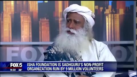 Sadhguru Impresses The USA News Channel With His Answers