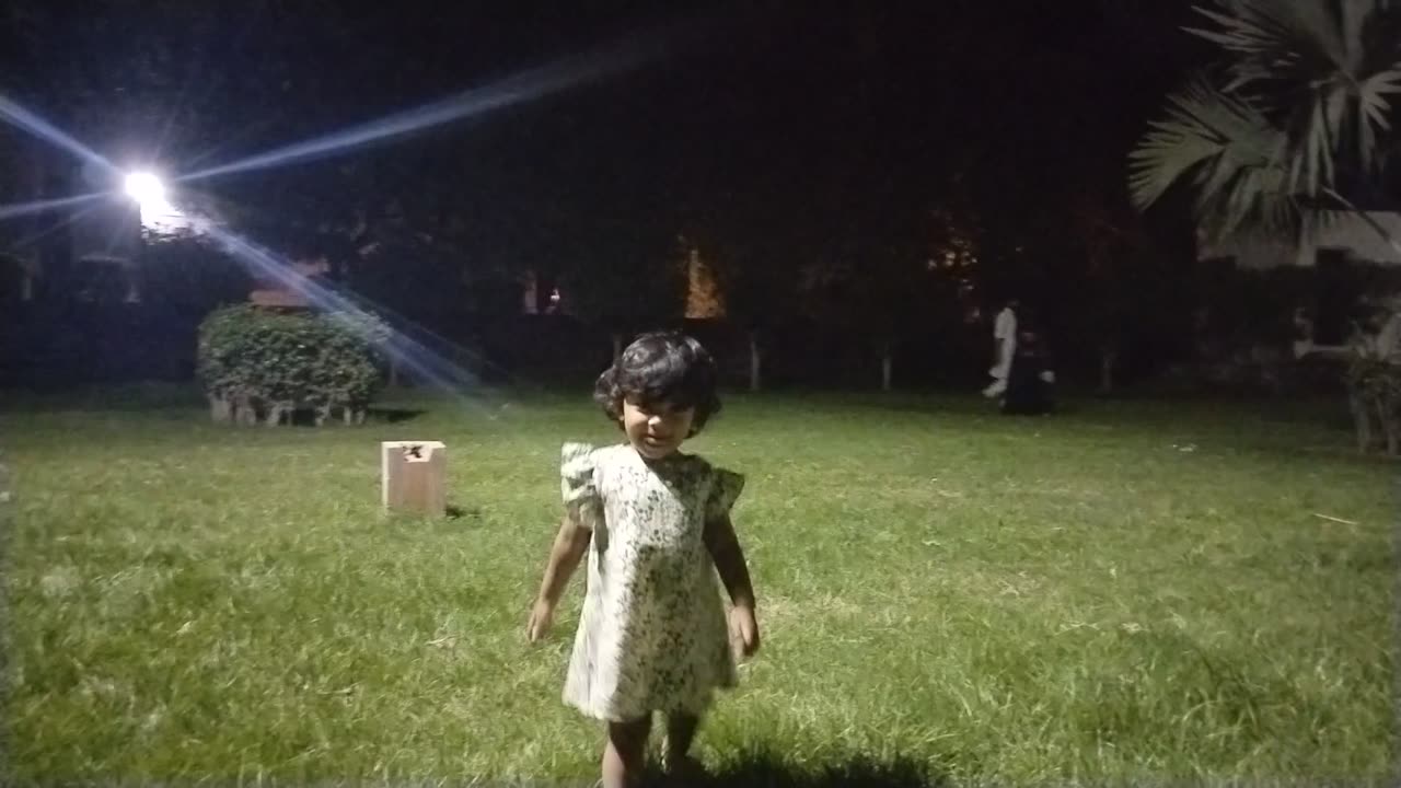 My Baby enjoying herself
