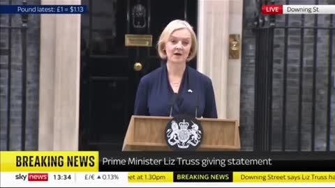 Liz Truss resigns as Prime Minister-full