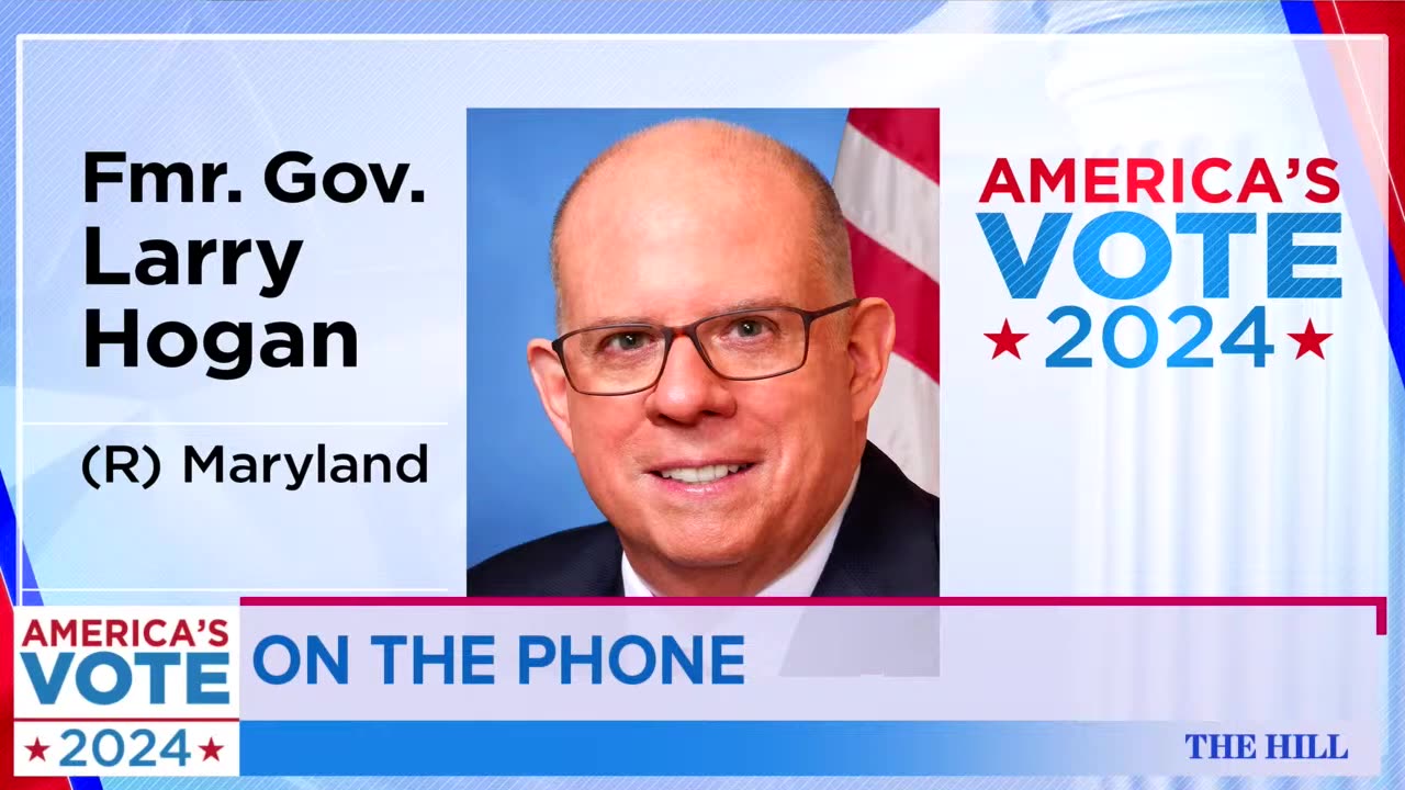 EXCLUSIVE: Former Maryland Gov. LarryHogan Talks Support For Haley and NHPrimary