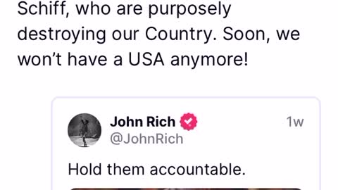 Trump posted clips about tribunals and crimes against humanity