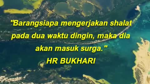 Barangsiapa mengerjakan shalat pada dua waktu dingin, maka dia akan masuk surga.