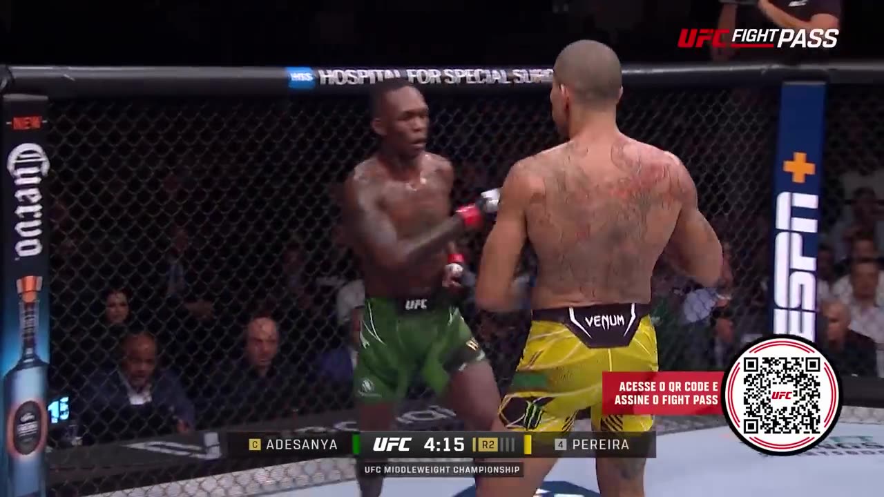 Israel Adesanya x Alex _Poatan_ Pereira _ LUTA COMPLETA _ UFC 300