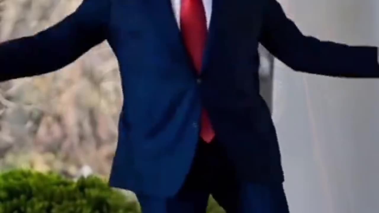 Donald trump dancing very good