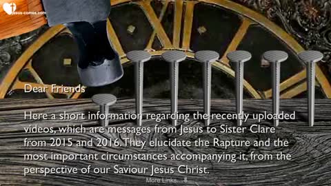 Rapture ❤️ Confusion regarding the Schedule of Events