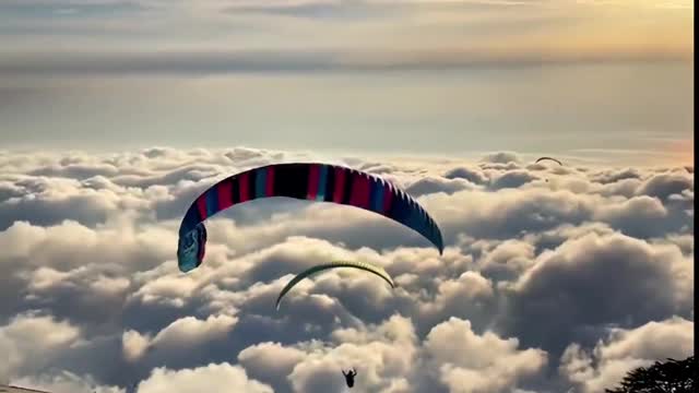 parachuting