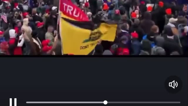 January 6: Flashbangs from Capitol Police incite protestors