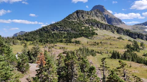 View Of Glacier National Park