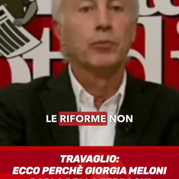 Marco Travaglio in tv ecco perché Lady Aspen Giorgia Meloni parla della Ferragni e non di politica..per non far notare agli italiani tutti i suoi disastri.. MERDALIA💩UN PAESE DI MERDA COMPOSTO DA UN POPOLO D'IDIOTI FELICI DI FARSI SFRUTTARE