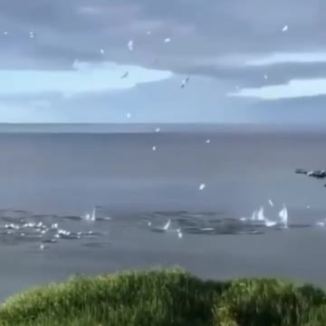 Ginette can swim under water for up to 1 minute in search of fish to hunt