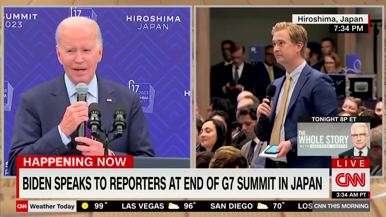 Do you believe that in the event of a breach in the debt ceiling, nobody will hold you accountable?