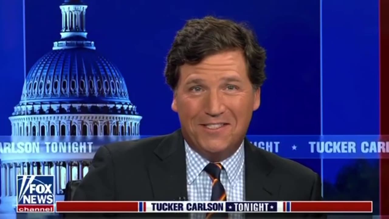 Tucker Carlson plays a montage of corporate media losing their minds over the new January 6 footage he aired
