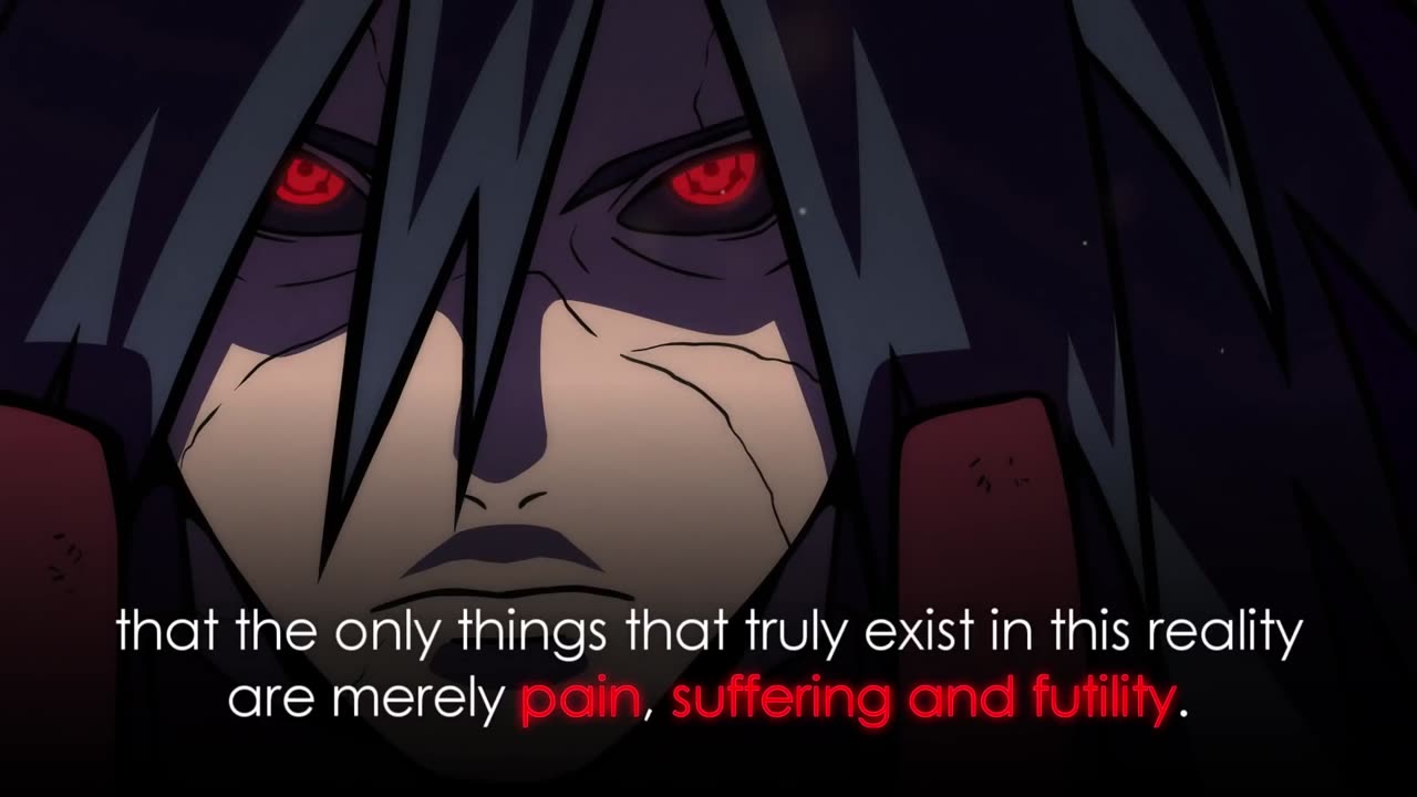 Wake up to Reality - Madara Uchiha's words