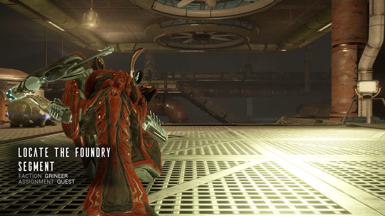 VOR'S PRIZE Part 3 The Foundry segment WARFRAME Quest 1