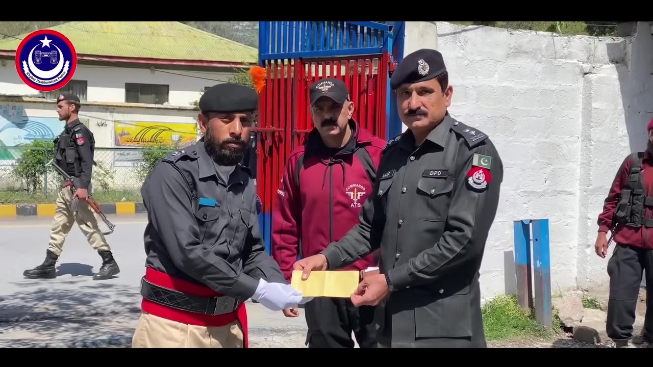 District Police Officer (DPO)Mansehra Shafiullah Gandapur visited Balakot Police Station.