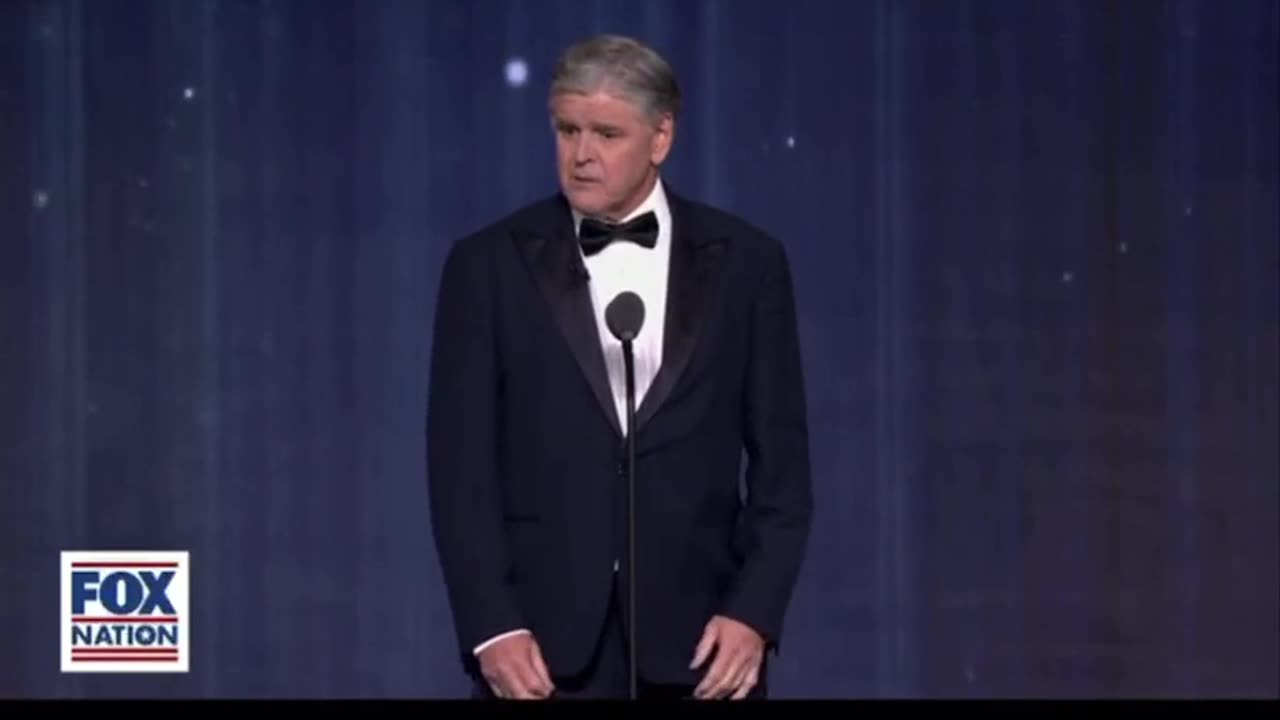 Sean Hannity Gives Massive Speech Introducing Trump To Patriot Awards Show