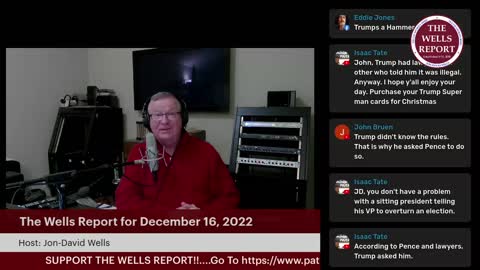 The Wells Report for Friday, December 16, 2022