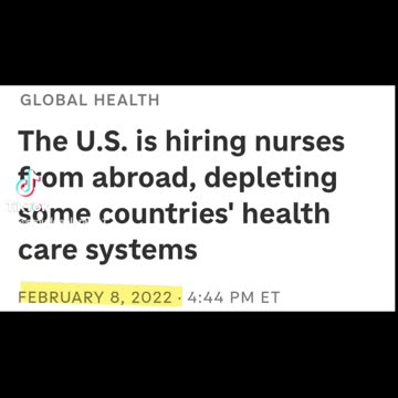 END GLOBAL NURSE MIGRATION