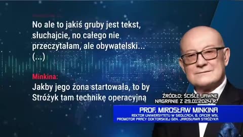 TVRepublika Rektor Uniwersytetu w Siedlcach, były oficer WSI prof. Mirosław