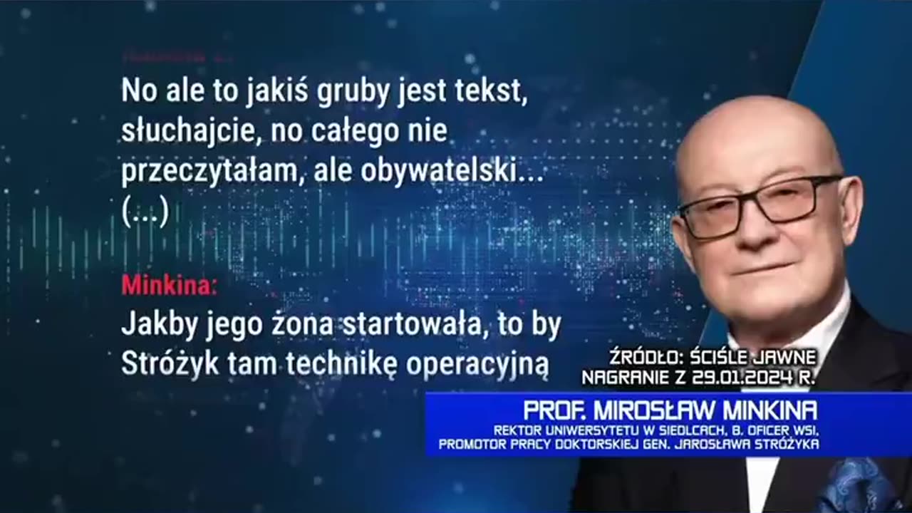 TVRepublika Rektor Uniwersytetu w Siedlcach, były oficer WSI prof. Mirosław