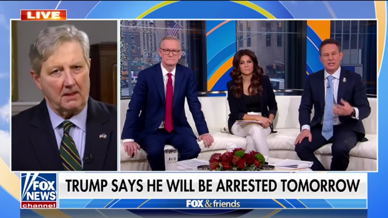Sen. Kennedy: This is an 'activist' DA going after Trump