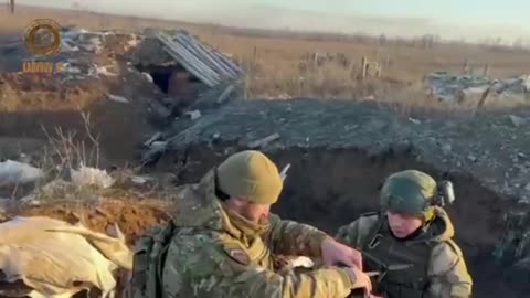 A detachment of Chechen fighters led by experienced commander Rustam Aguyev.