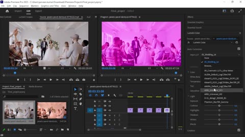 Adobe Premiere Pro – Wedding LUTs – Free Download Available