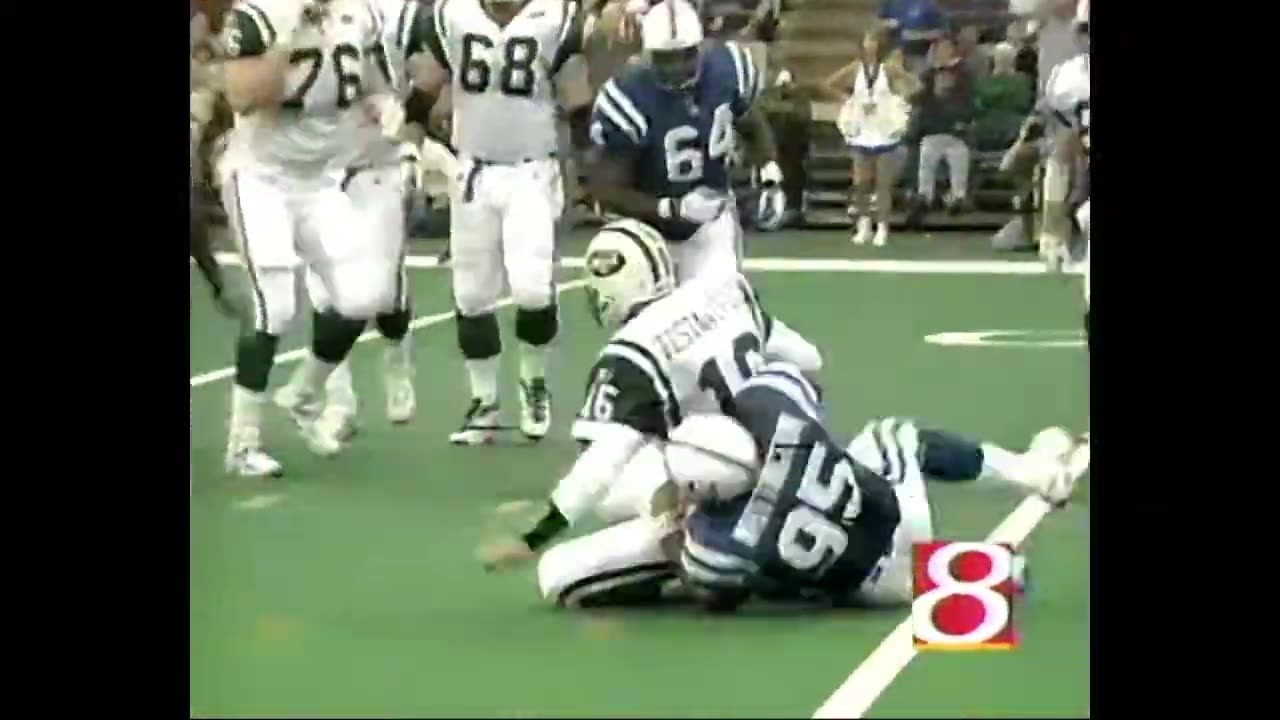 November 15, 1998 - Peyton Manning and the Colts Top the Jets in the RCA Dome