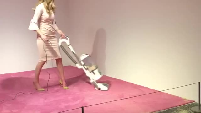 "Ivanka Vacuuming" "Artwork"