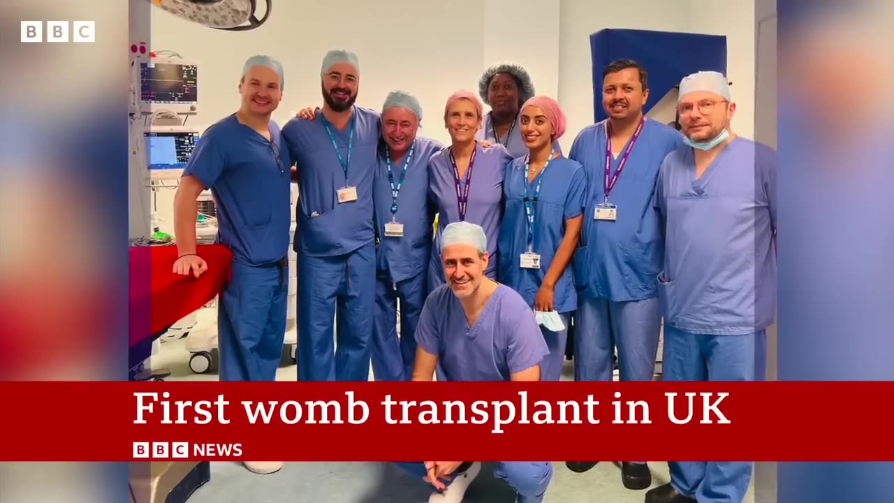 First womb transplant in UK completed by surgeons -