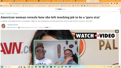Catholic teacher quits job to become an adult film star