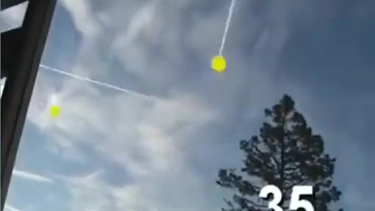 Chemtrails in Fast Motion