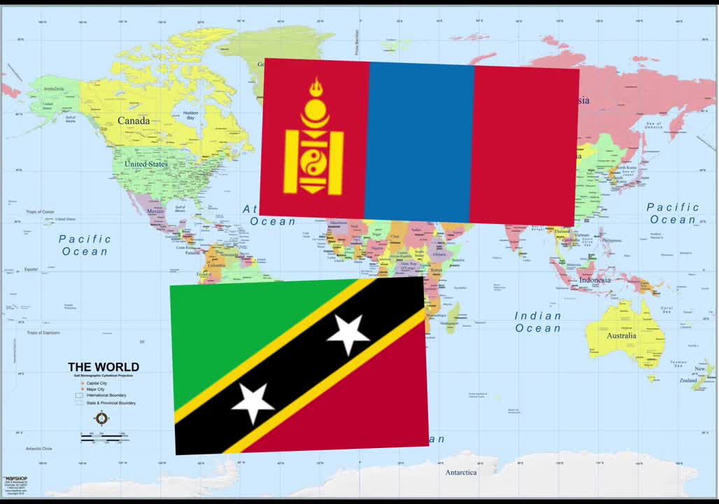 Requested (Mongolia vs Saint Kitts and Nevis)